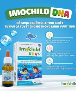 Imochild DHA - Bổ sung DHA cho bé từ 0 tháng tuổi