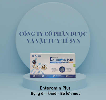 Enteromin Plus - Bụng êm khoẻ - Bé lớn mau