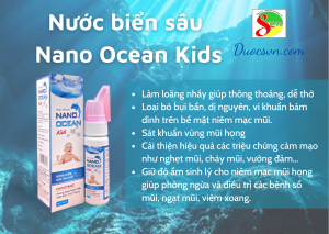 Nước biển sâu Nano Ocean Kids