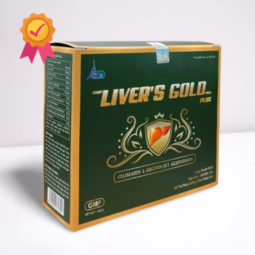 Liver's Gold Plus - Sản phẩm giải độc gan có uy tin được khách hàng bình chọn hàng Việt Nam chất lượng cao