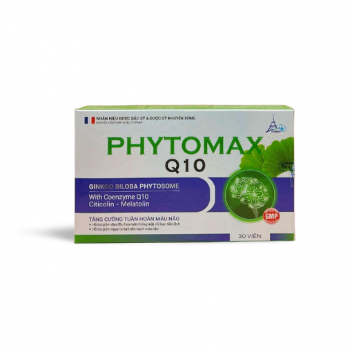 Phytomax Q10 – Hỗ trợ hoạt huyết dưỡng não