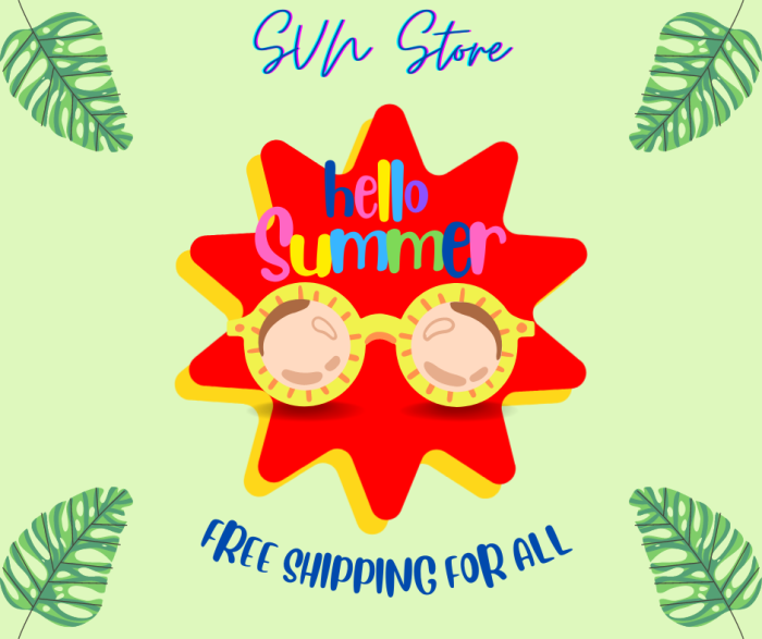 FREE SHIPPING FOR ALL